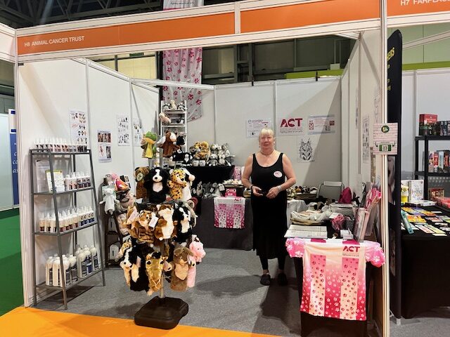 Animal Cancer Trust stand at Cat Show Live 2025